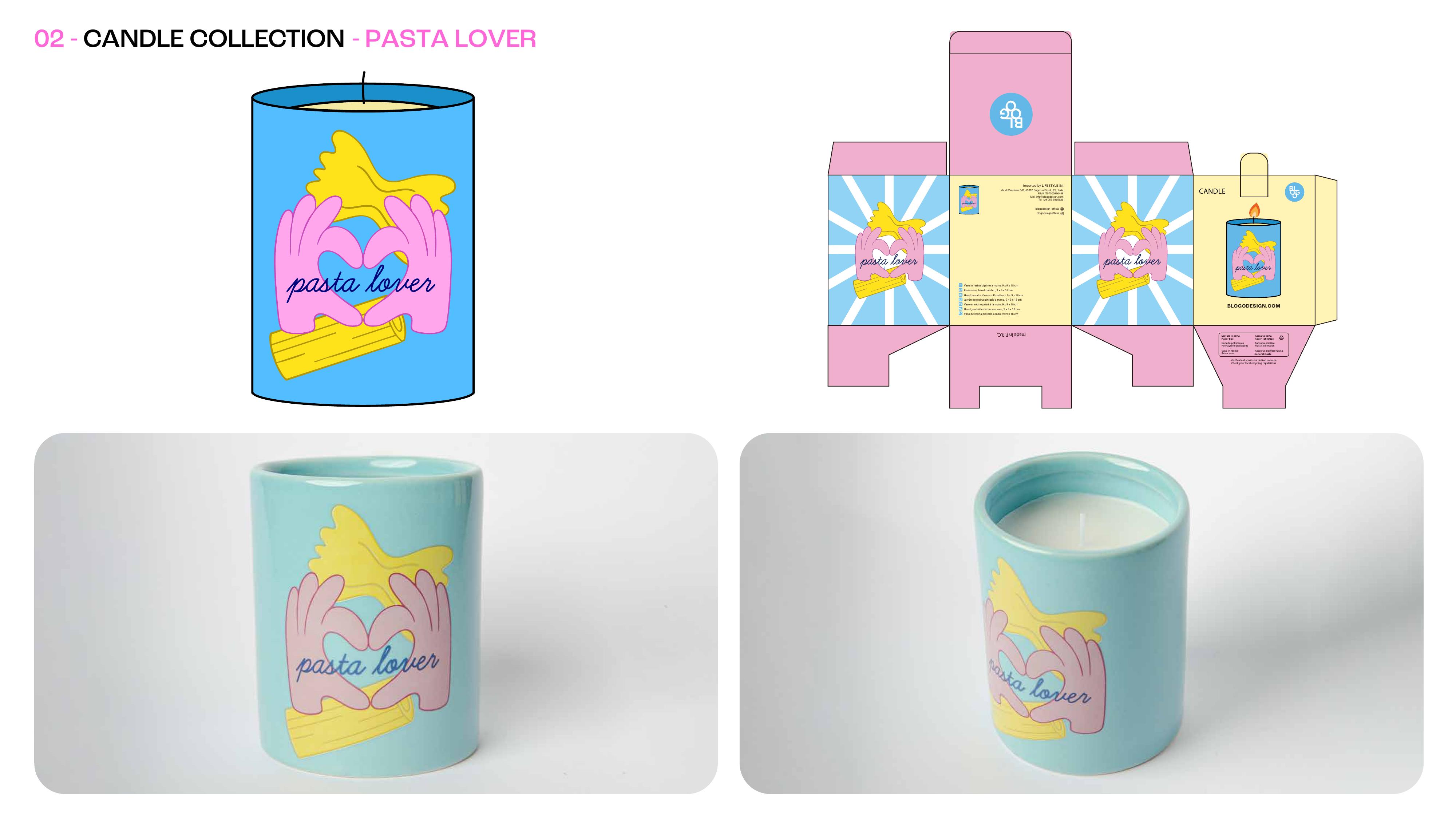 Candle Collection — Pasta Lover