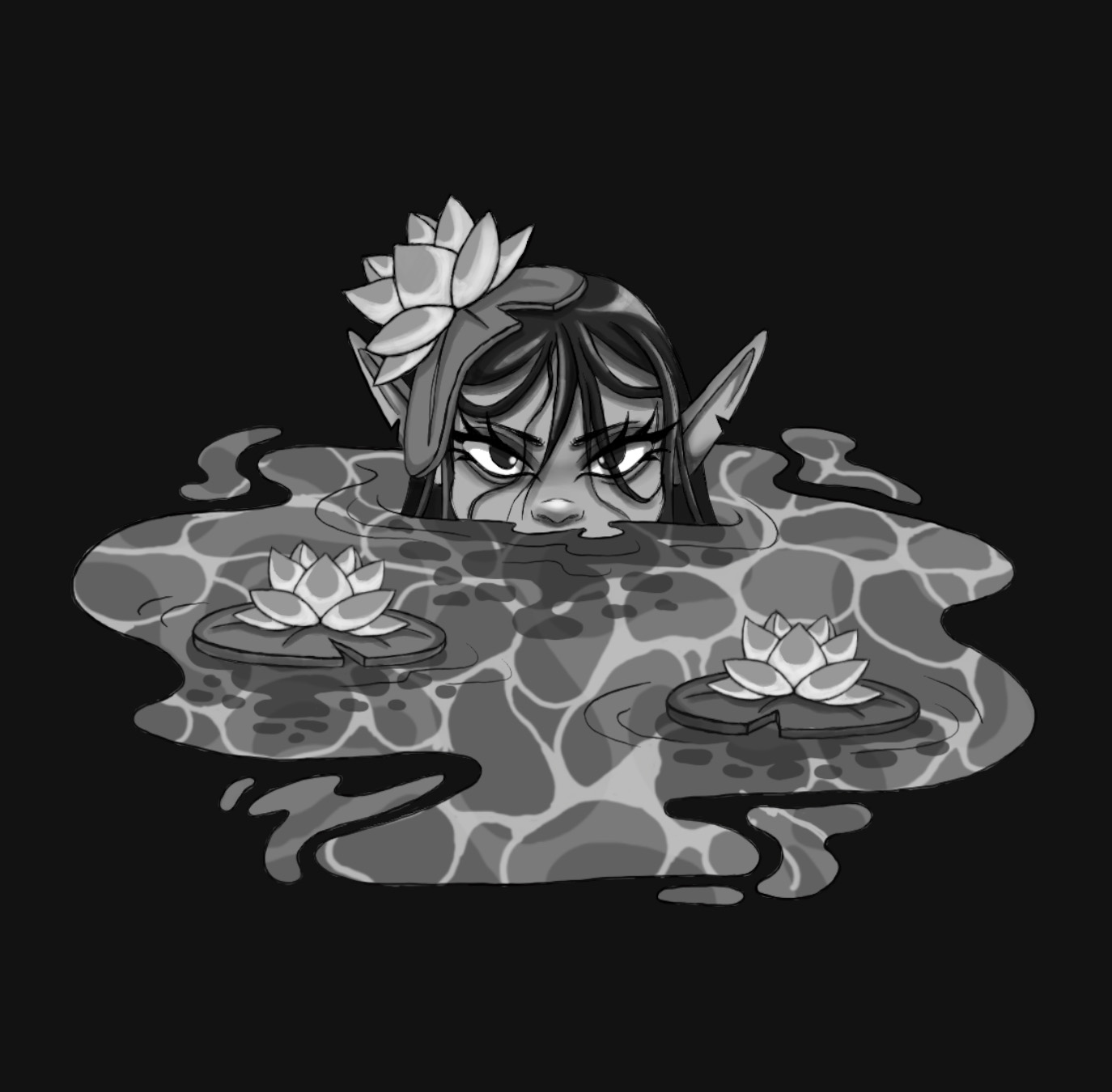 B&W Illustrations — Personal artwork — slide 8