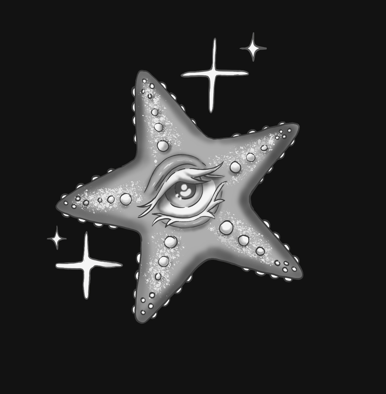 B&W Illustrations — Personal artwork — slide 5