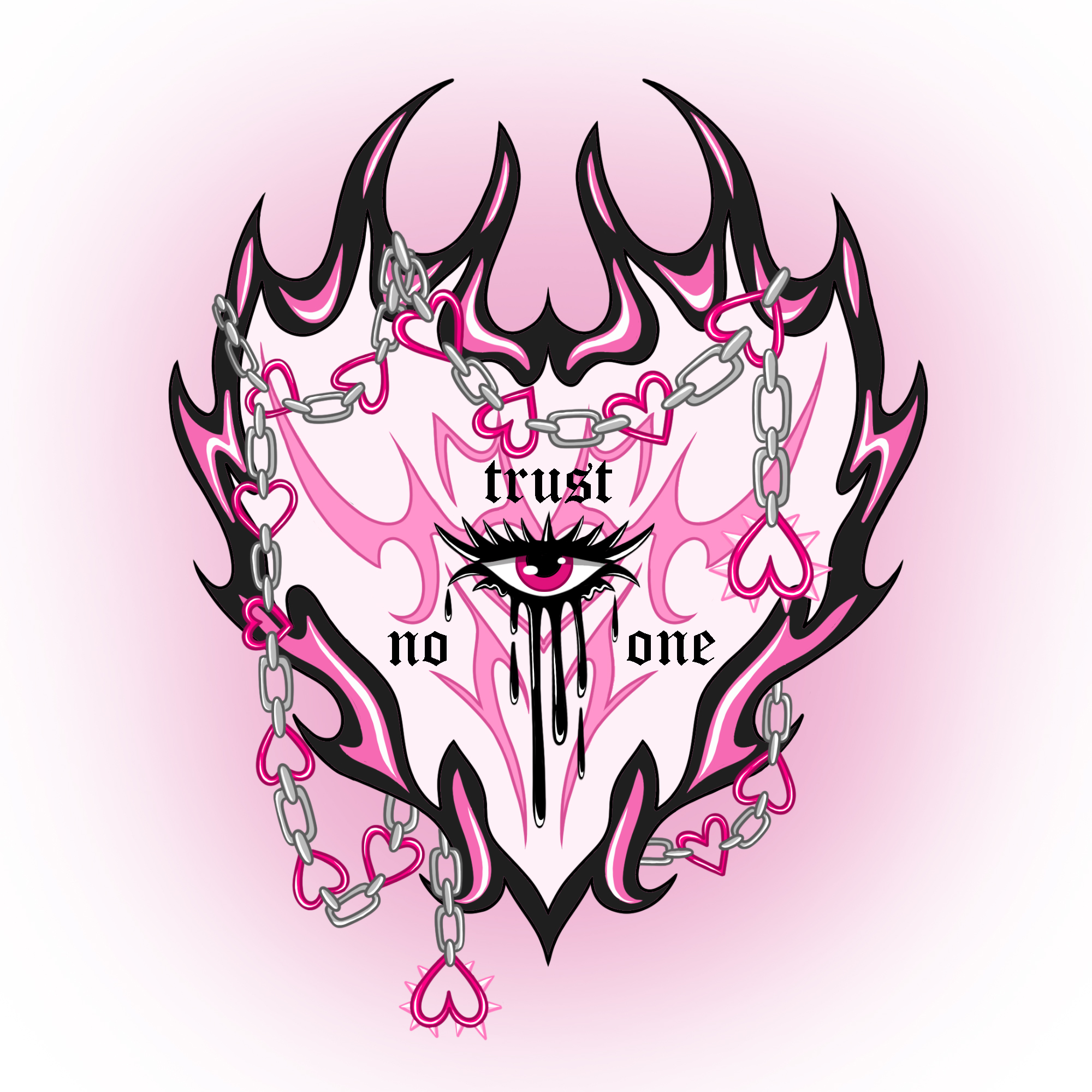 Sacred Hearts — cuore in fiamme trust no one